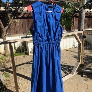 Banana Republic Vibrant Blue Midi Dress NWOT